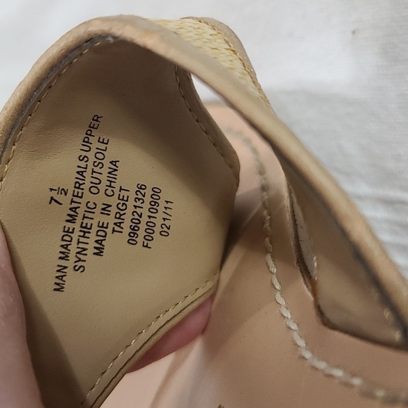 Miss Trish for Target Jeweled Pineapple Sandals Womens Shoes Size 7.5 GUC - Picture 3 of 8